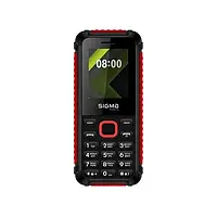 Защищенный кнопочный телефон Sigma mobile X-style 18 Track black-red (UA UCRF)