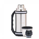 Термос на 1,5 літра з неіржавкої сталі Kamille KM-2091, фото 2