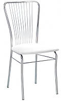 Обеденный кухонный стул Нерон Neron chrome V-1 белый Новый стиль (заказ по 4шт!)