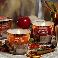 Свічки ароматизовані в склянці BARTEK Warm Evening, фото 5