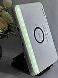 💚Power bank Konfulon PS-02, 25000 мАг, Повербанк з бездротовою зарядкою, зовнішній акумулятор білий, фото 10