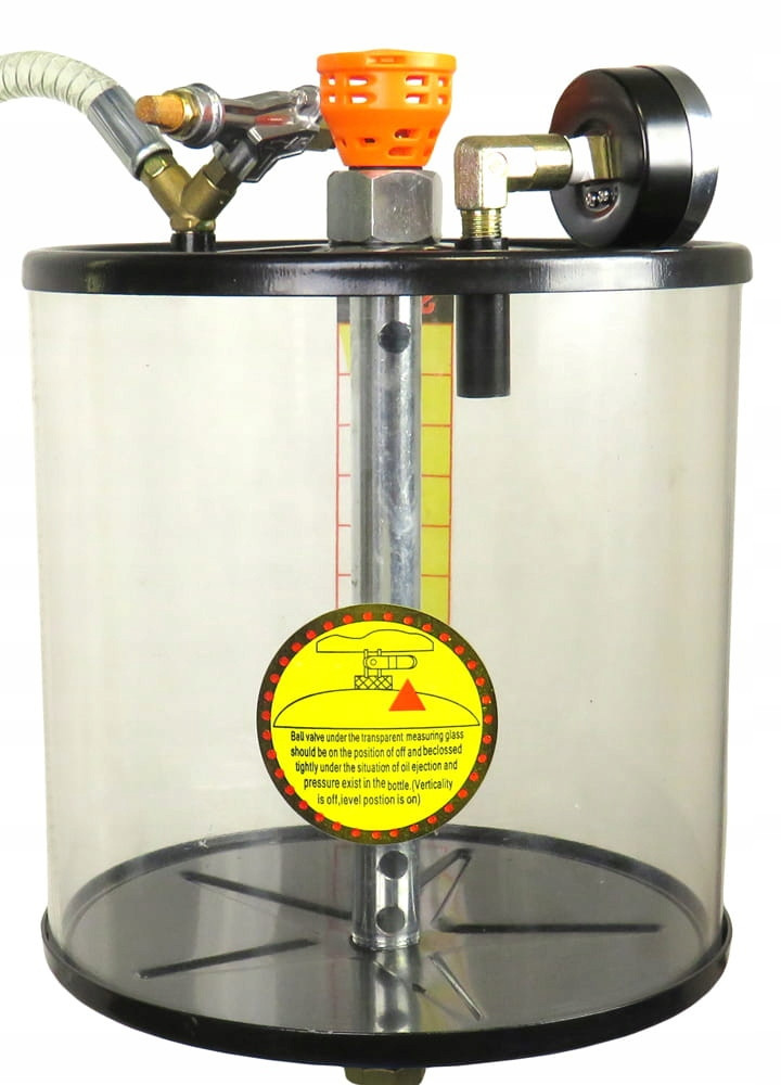 Установка для слива и вакуумной откачки масла с мерной колбой Bass BP-4030, (70л.) - фото 3 - id-p1720534558