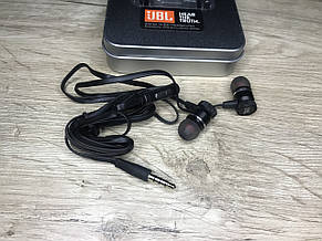 Навушники JBL E18 вакуумні з мікрофоном Чорні, фото 3