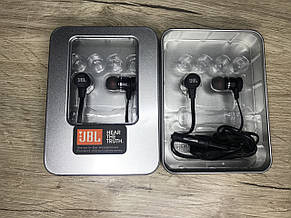 Навушники JBL E18 вакуумні з мікрофоном Чорні, фото 4