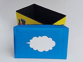 Коробка-органайзер KP48 Ш 48*Д 30*В 30  см. Для зберігання одягу, взуття чи невеликих предметів, фото 3