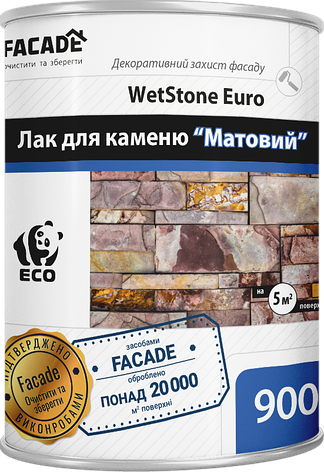 Лак алкідний матовий WetStone Euro, 900 мл, фото 1