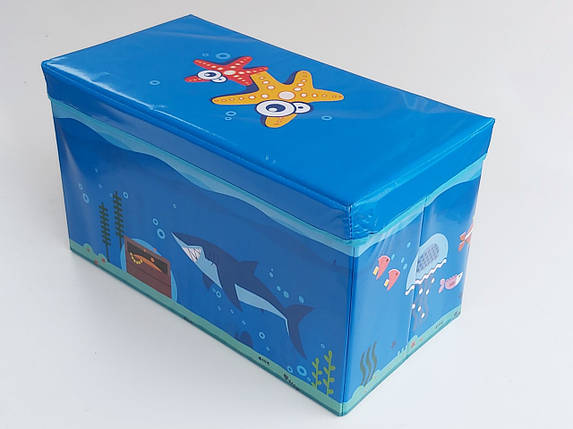 Коробка-органайзер KP60 Ш 60*Д 30*В 35  см. Для зберігання одягу, взуття чи невеликих предметів, фото 2