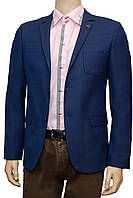 Чоловічий піджак "Pierre Carlos". Туреччина. Синій. Приталений