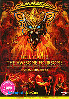 Відео диск GAMMA RAY Hell year!!! The awesome foursome Live in Montreal (2008) (dvd video)