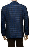 Чоловічий піджак "Daniel Perry". Туреччина. Синій. Приталений, фото 3