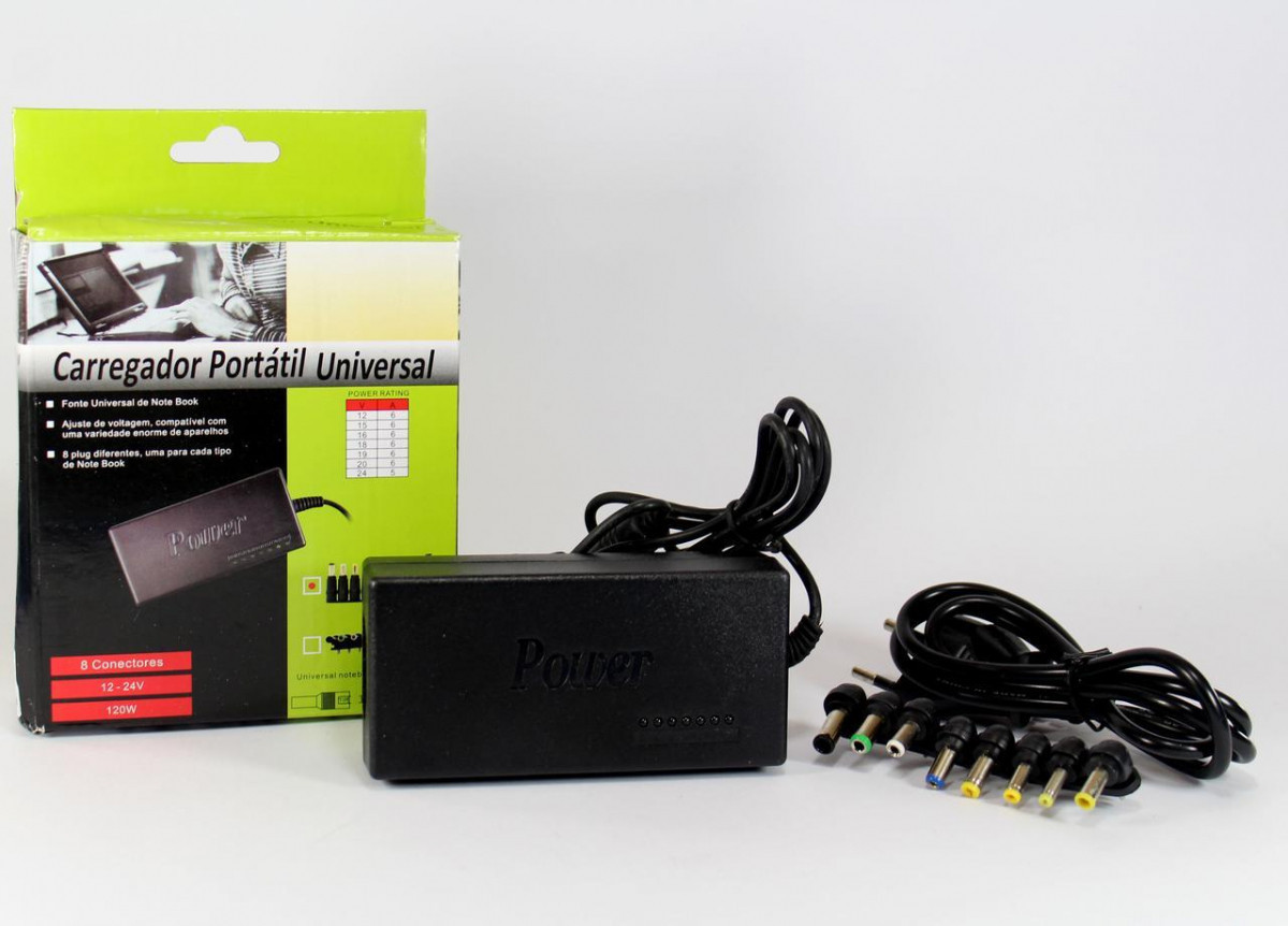 Мережевий зарядний пристрій для ноутбука Notebook Power Adapter 120 W 12-24V
