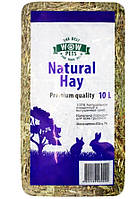 Сено для грызунов Wow pets Natural Hay, 10L