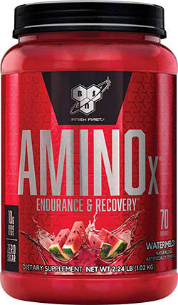 Амінокислоти БЦАА BSN Amino X 1 кг 70 порц. ( USA ) ( різні смаки ), фото 2