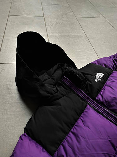 Купить Пуховик The North Face 700 женская зимняя куртка фиолетовая ...