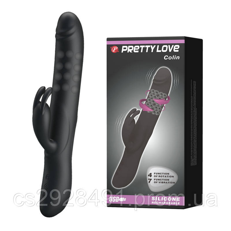 PRETTY LOVE COLIN, USB, 7 vibration, 4 rotation