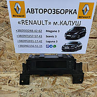 Бортовий інформаційний дисплей Renault Laguna 3 07-15р. (радіо годинник Рено Лагуна) 280340002R