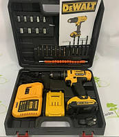 Ударная дрель-шуруповерт DEWALT DCD791 (24V 4A/H LI-ION)+набор