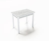Стіл обідній розкладний Fusion furniture Ажур Білий/Урбан лайт