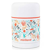 Детский термос для еды Miniland Silky Thermos на 600 мл Mediterranean