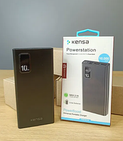 Повербанк умб Kensa 10000mAh з циферблатом, Type-C, micro-USB, портативна батарея, power bank