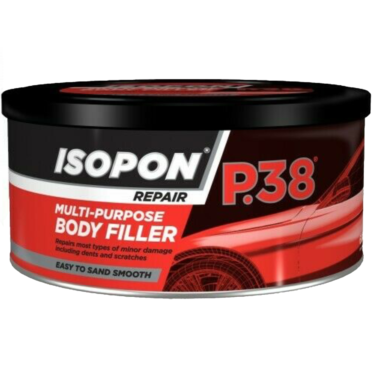 Шпаклівка універсальна ISOPON P.38 Multi-Purpose Body Filler, 600 мл