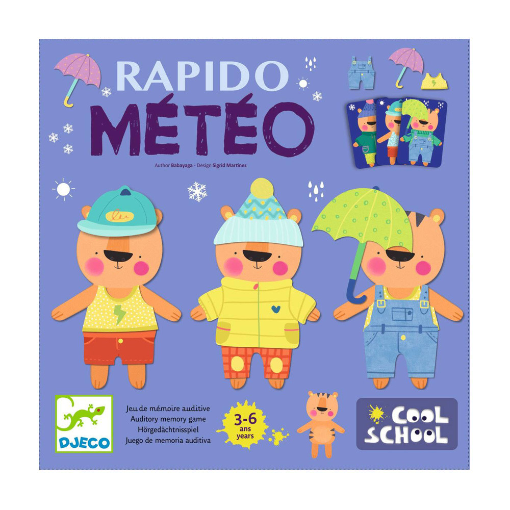 Настільна гра Djeco Рапідо Метео DJ08527
