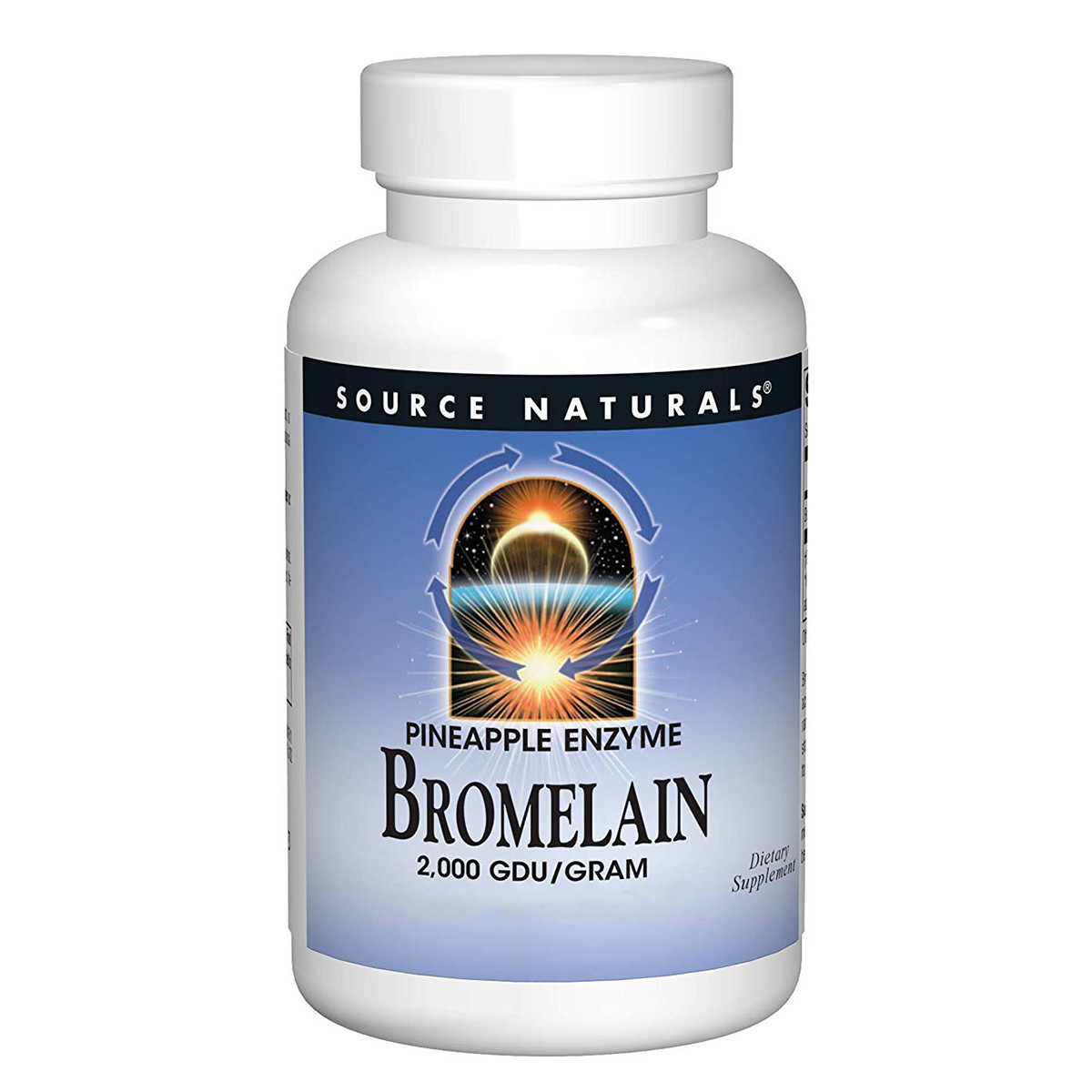 Бромелайн 500 мг, Source Naturals, 60 таблеток