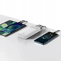 Павербанк Baseus Bipow Digital Display 20000 mAh 15W White (PPBD050102), фото 9