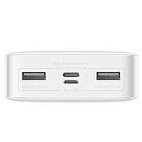 Павербанк Baseus Bipow Digital Display 20000 mAh 15W White (PPBD050102), фото 5