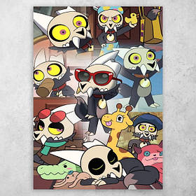 Плакат постер "Совиний Дім Король"