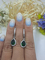 Срібні сережки крапля "22069/1"