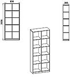 Шафа книжкова KOMPANIT КШ-2 Німфея Альба, фото 2
