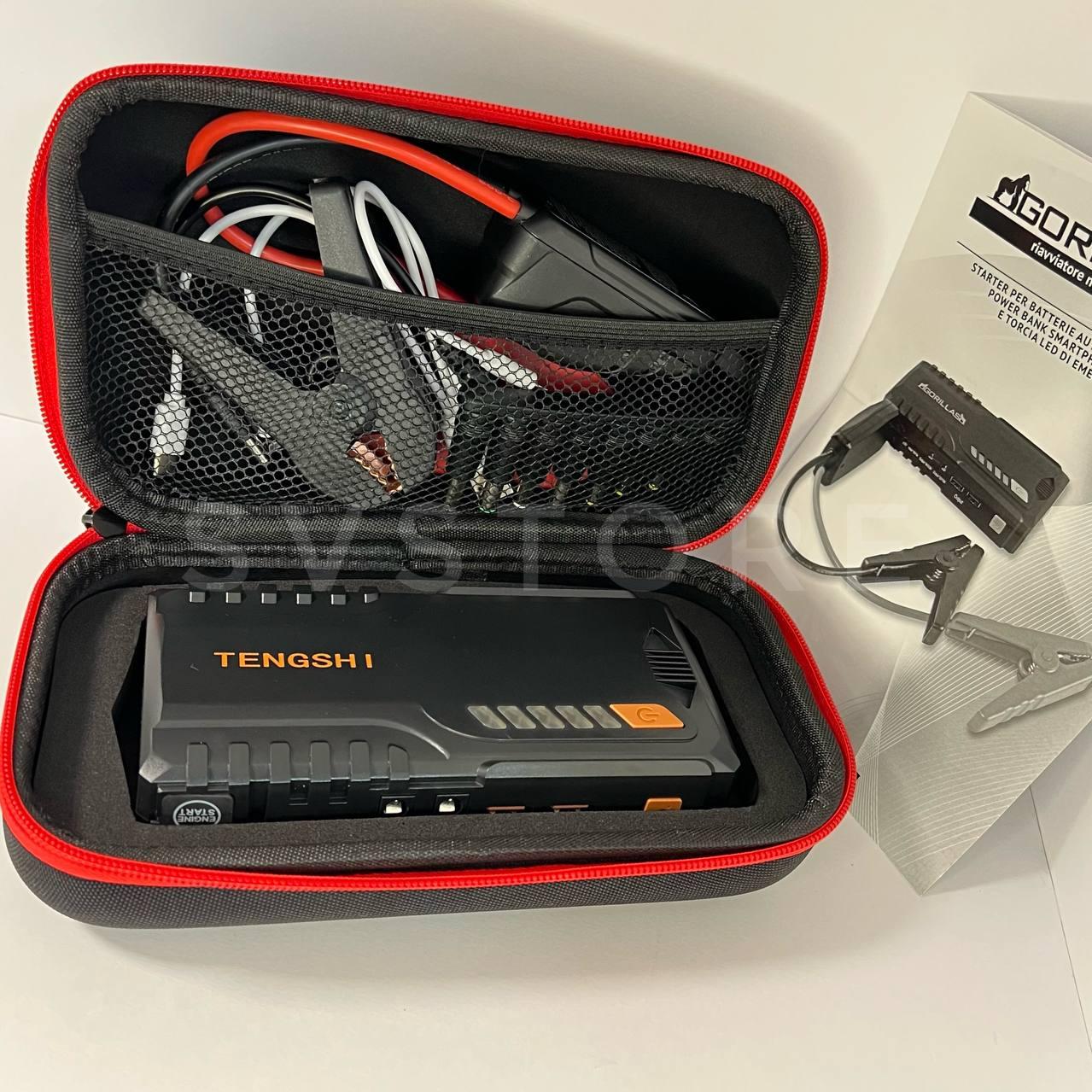 Power Bank 12800 мАг Автомобільний стартер Портативна станція Jump Starter Автомобільний пусковий пристрій