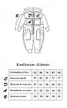 Комбінезон - ромпер для малюків "Kolman" зріст 62 см (0 - 3 міс.) MagBaby, фото 4