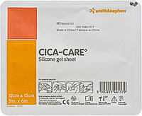 Силиконовый гелевый пластырь для лечения шрамов и рубцов CICA-CARE (12x15 см)