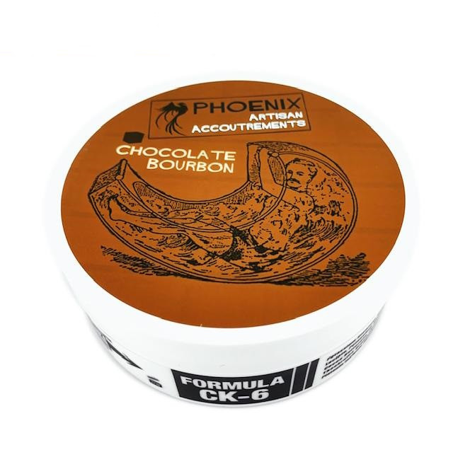 Мило для гоління Phoenix Artisan Chocolate Bourbon Shaving Soap CK-6 Formula 142 г