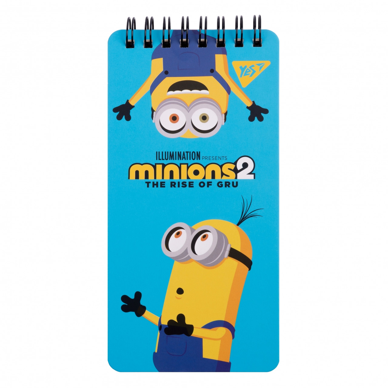 Блокнот пруж. верх. подв. A6 60арк. лін. Minions №151768/Yes/(30)(60)