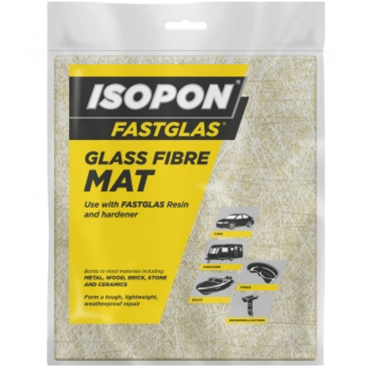 Скломат ISOPON Fastglas Glass Fibre Mat, 0,55 м²