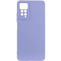 Чохол Silicone Cover Lakshmi Full Camera (A) для Xiaomi Redmi Note 11 Pro 4G/5G / 12 Pro 4G Бузковий /