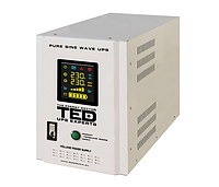 ИБП с правильной синусоидой PSW-Ted-1600VA (1050W), 24V