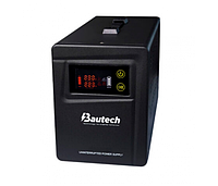 ИБП с правильной синусоидой PSW-Blautech-500VA (PSU-300W), 12V под внешнюю батарею, ток заряда 10A Q4