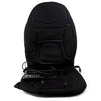 Накидка сидіння з підігрівом і масажер чорна 12 V 10 W розмір: 105 * 50 см 5 моторів Elegant 100 601