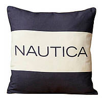 Декоративная подушка Nautica Home New 45х45 бело-синяя svt-2000022298261