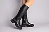Жіночі демісезонні чоботи ShoesBand Чорні натуральні шкіряні на середню/вузьку стопу всередині байка 38 (24,5 см) (S67701-2д), фото 6