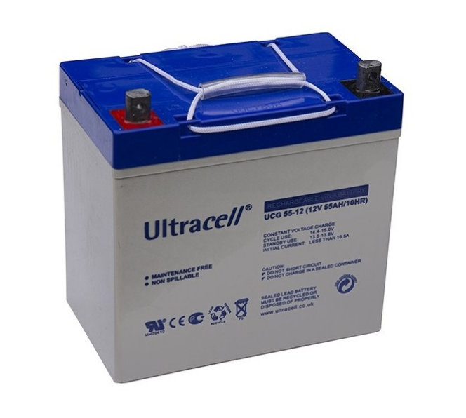 Ultracell UCG55-12 GEL 12V 55AH