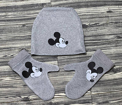 Жіночий набір шапка та рукавиці