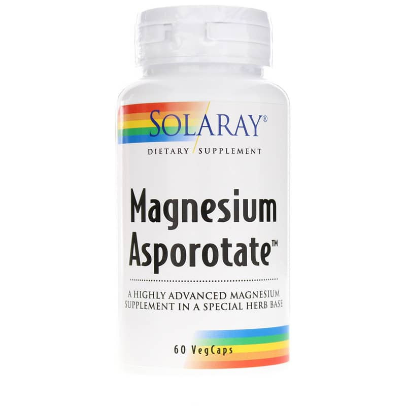 Магний Аспоротат Magnesium Asporotate Solaray 400 Мг 60 Вегетарианских ...