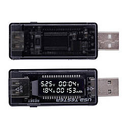 USB Тестер Keweisi KWS-V20 амперметр вольтметр вимірювач ємності акумулятора, юзб тестер