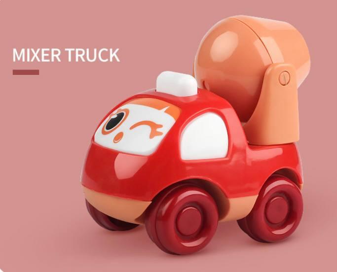 Дитяча інерційна машинка 302ОW Спецтехніка , Бетонозмішувач, фото 1