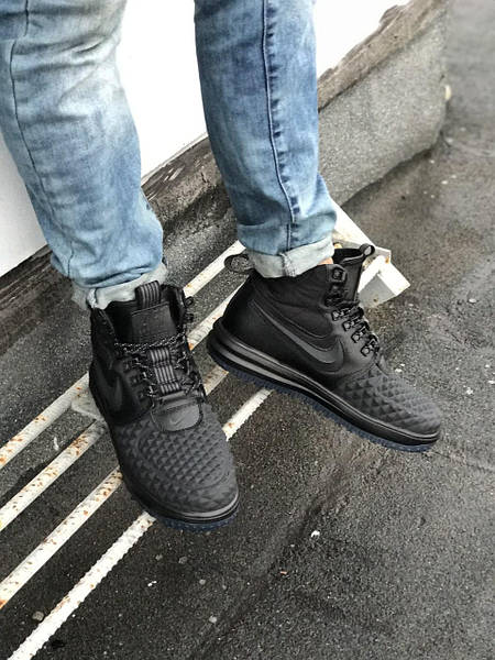 Nike Lunar Force 1 Duckboot 17 Black Anthracite 916682 002 High Top Store 811067598